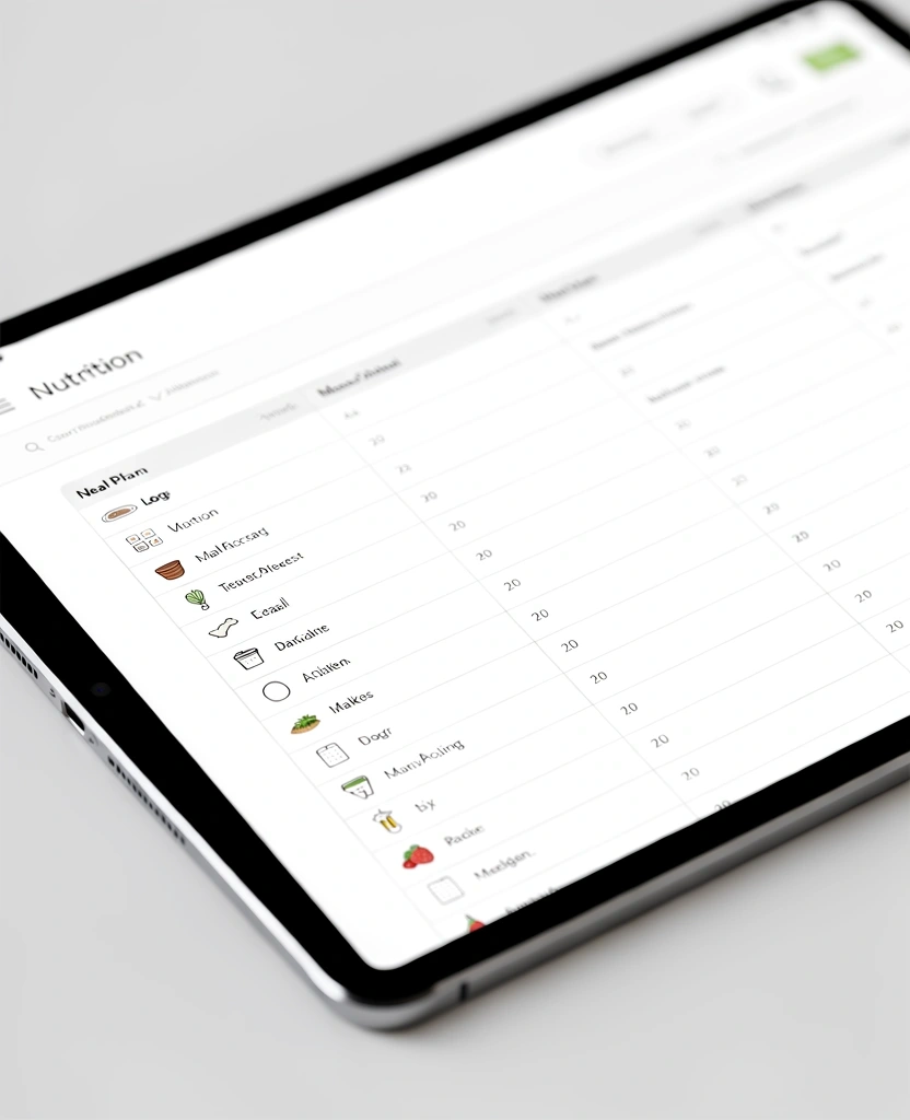 Digital Nutrition Plan